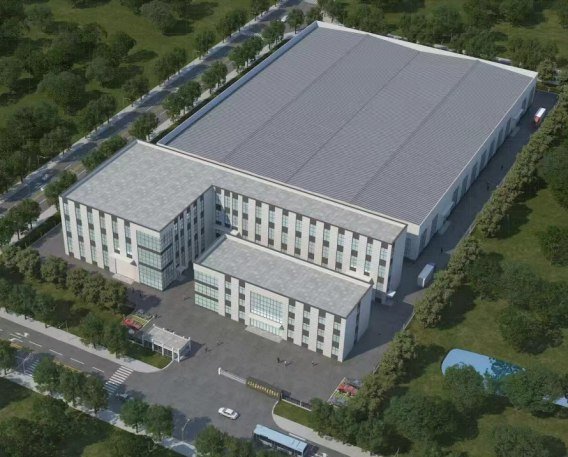 Tranjoy newly built diatomite manufacturing factory interior