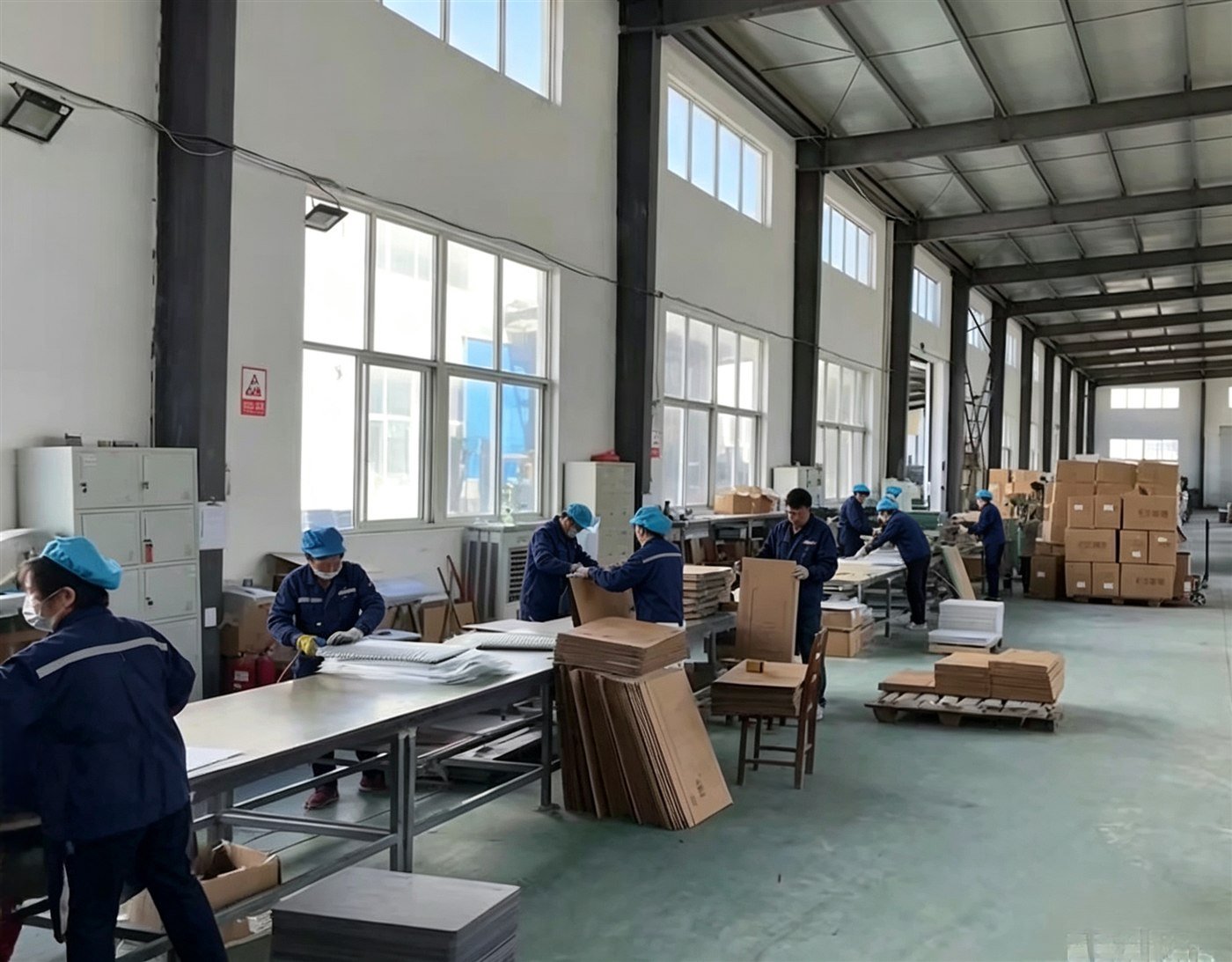 Packing stage in Tranjoy diatomite production