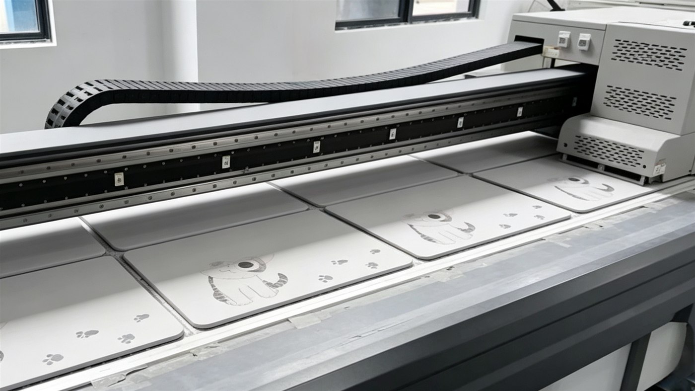 Printing stage in Tranjoy diatomite production